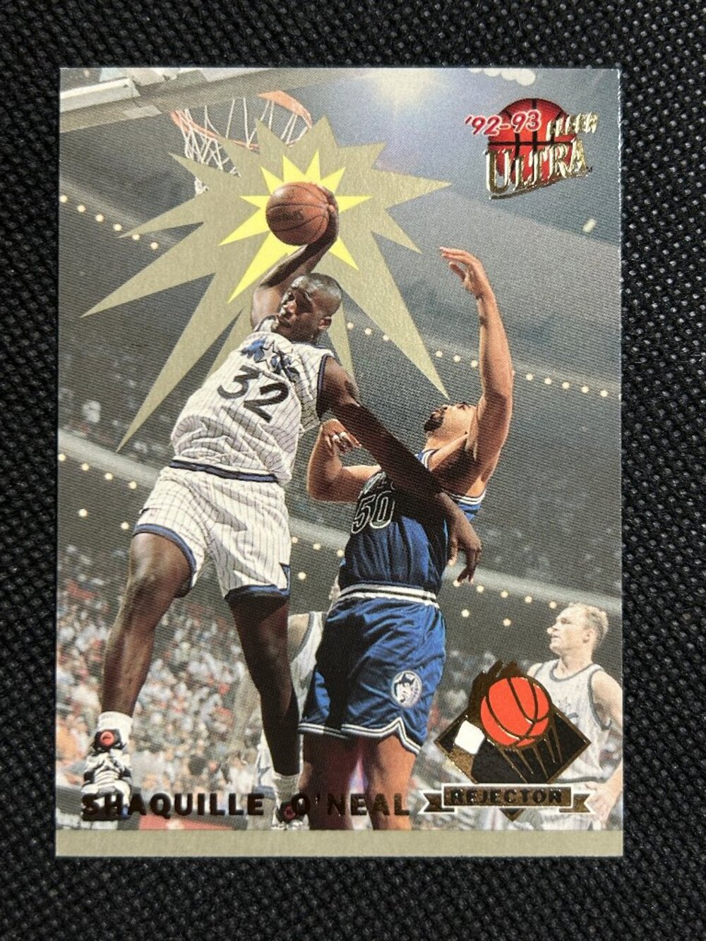 1992-93 Fleer Ultra Shaquille O'Neal Rejectors Rookie RC #4 Orlando Magic